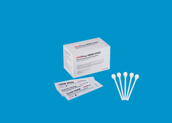 Chlorhexidine Gluconate Prep CHG Swab 132mm Köpük% 2 CHG +% 70 IPA