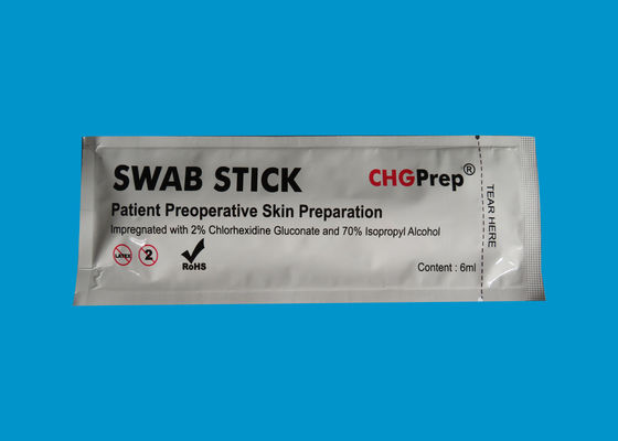 Chlorhexidine Prepping CHG Swab Çubuk