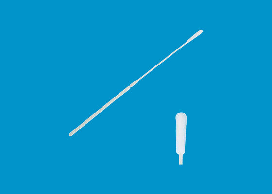 Naylon Fiber DNA Nazal Floklu Swablar Nazofaringeal Kuru Floklu Swab CM-FS913