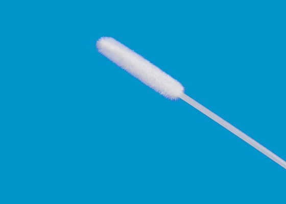 Tıbbi Steril Tek Kullanımlık Steril Swab Floklu Nazal Nazofarengeal Swab 68mm Kırılma Noktası
