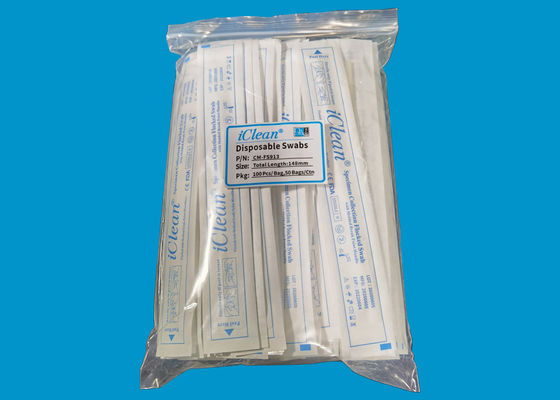 Burun Faringeal Swablar Steril Ağız Floklu Naylon Swab DNA Testi Naylon Fiber