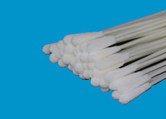 Örnekleme Orofarengeal Floklu Naylon Medikal Bukkal Yanak Çubuğu Steril Floklu kafa