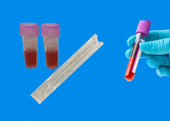 Koruma Solüsyonu DNA Test Kiti ile Floklu Örnek Toplama Dna Bukkal Swab