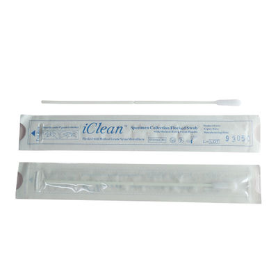 Ağızdan Örnekleme Koleksiyonu Nazal Floklu Swablar Naylon Fiber Kafa Cleanmo Swablar CM-FS915