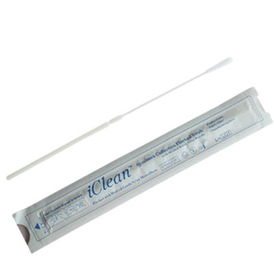 Burun Faringeal Swablar Steril Ağız Floklu Naylon Swab DNA Testi Naylon Fiber