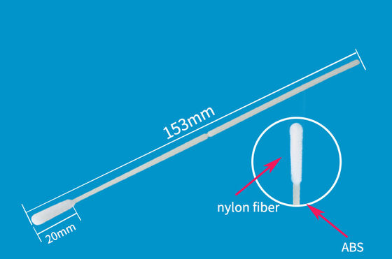 Steril Test Naylon Numune Toplama floke edilmiş nazofaringeal sürüntü Örnek Taşıma