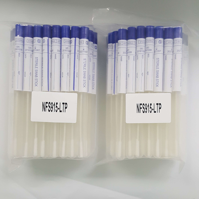 Steril Tıbbi Swab Çubukları Bukkal Boğaz Floklu Pcr Numune Alma Koleksiyonu